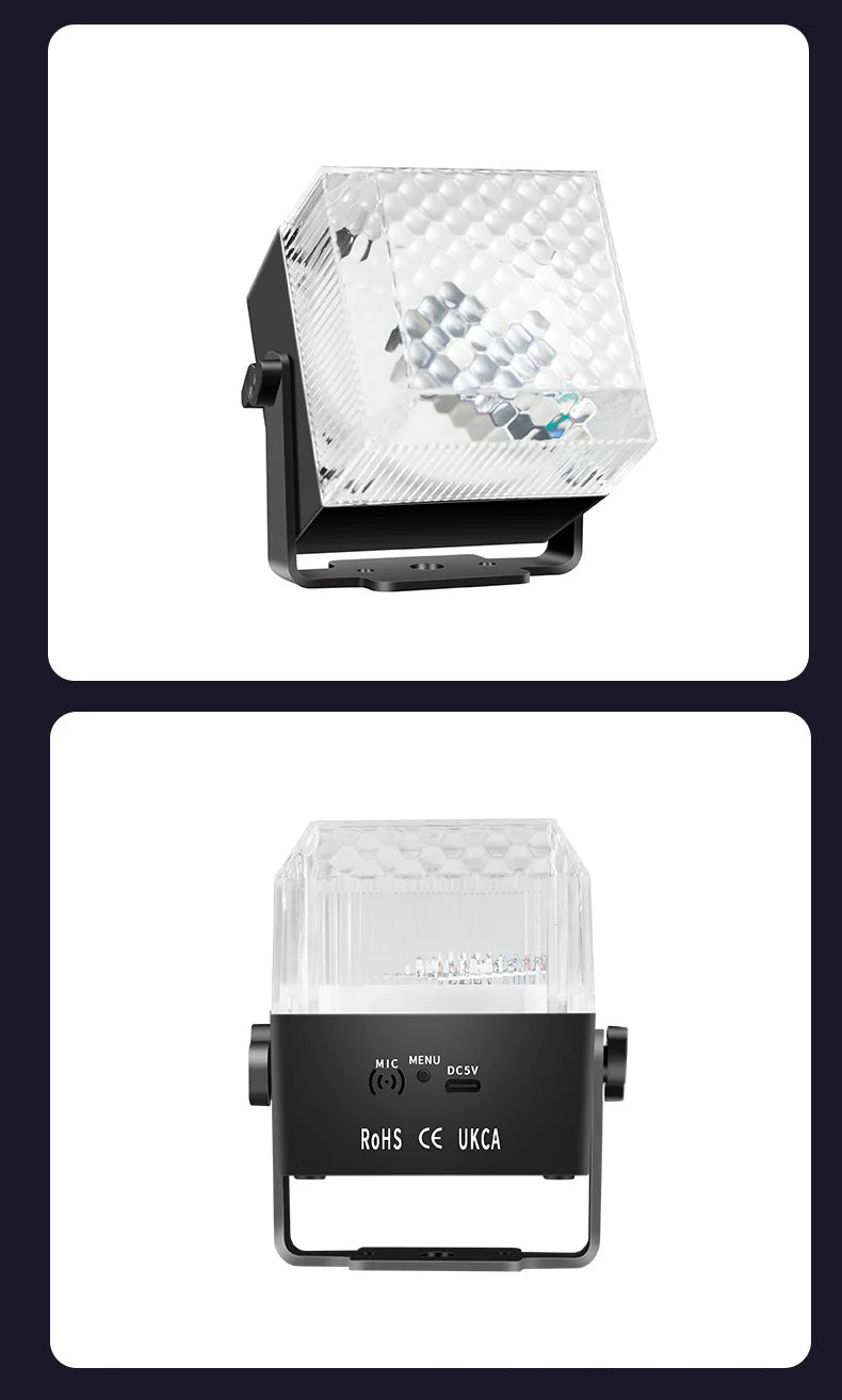 Luz LED Nocturna con Control Remoto para Fiesta