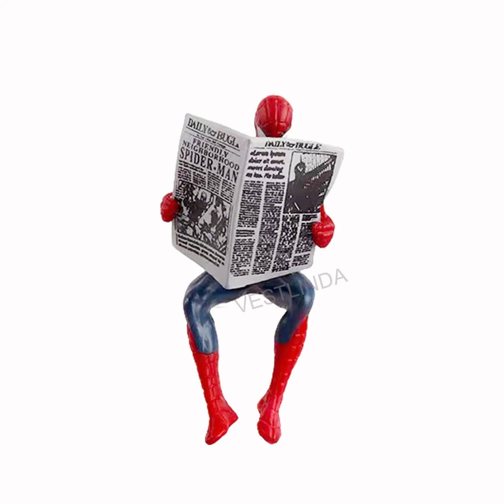Mini Figuras de Superhéroes de 7-9 cm, Modelo de Spiderman, Juguete Coleccionable, Estatuilla de Películas Clásicas, Decoración Portátil para Escritorio, Juguetes Divertidos