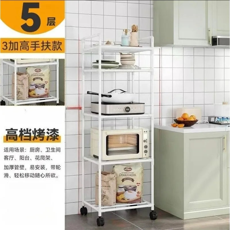 Estante de almacenamiento giratorio multiusos para cocina, balcón y dormitorio