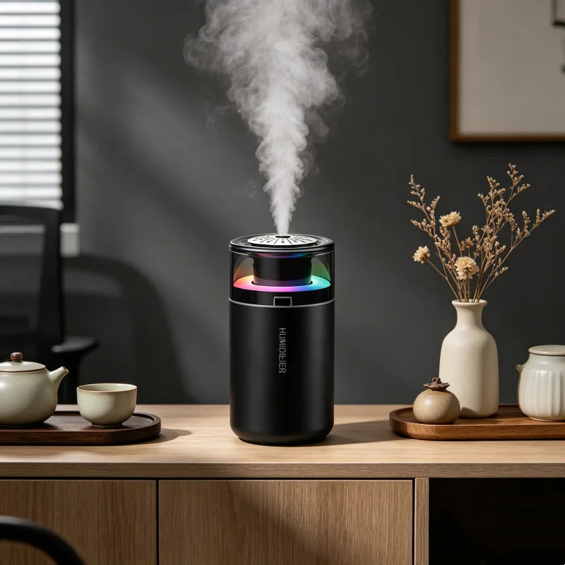 Humidificador USB con Batería y Purificador de Aire