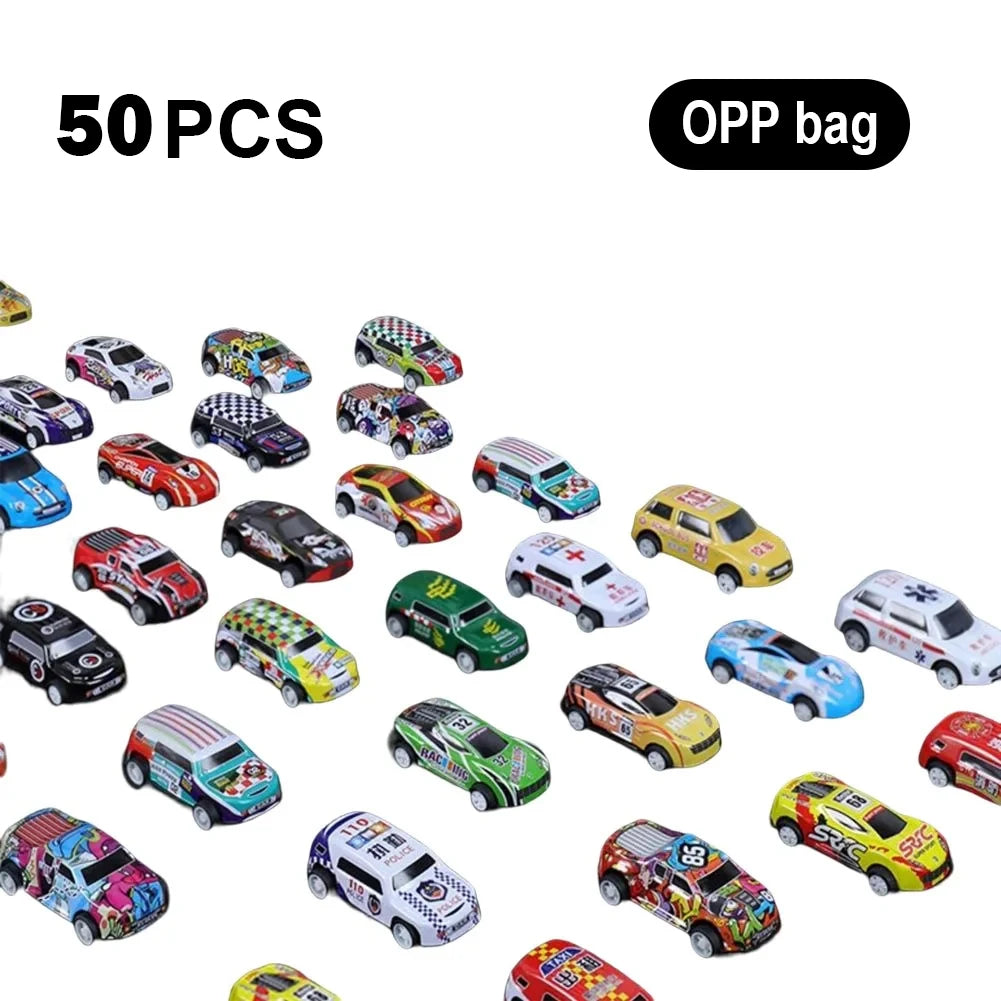Set de Autos de Carrera Miniatura de Aleación para Niños