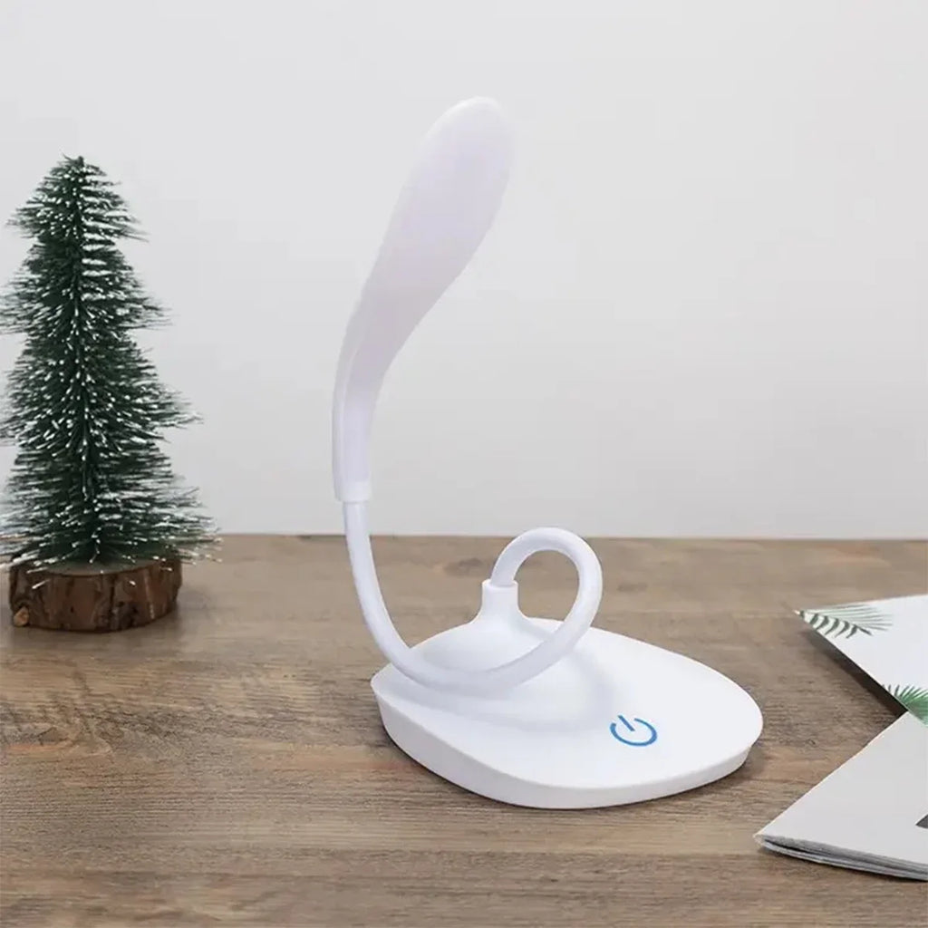 Lámpara LED de escritorio de lectura, lámpara de escritorio portátil, luz de mesa con carga USB, atenuación táctil, aprendizaje de protección ocular, iluminación de habitación y oficina