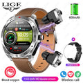 Reloj Inteligente AMOLED con Auriculares Bluetooth Incluidos