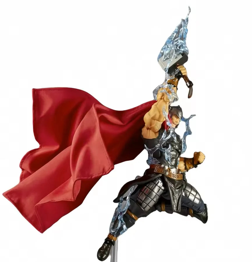Nueva Figura de Acción Thor de CTM Toys Kaiyodo Revoltech, Articulaciones Reforzadas, Figura de Acción de Thor de Marvel Avengers, Juguete KO, Regalo, Preventa (Segundo Trimestre de 2026)