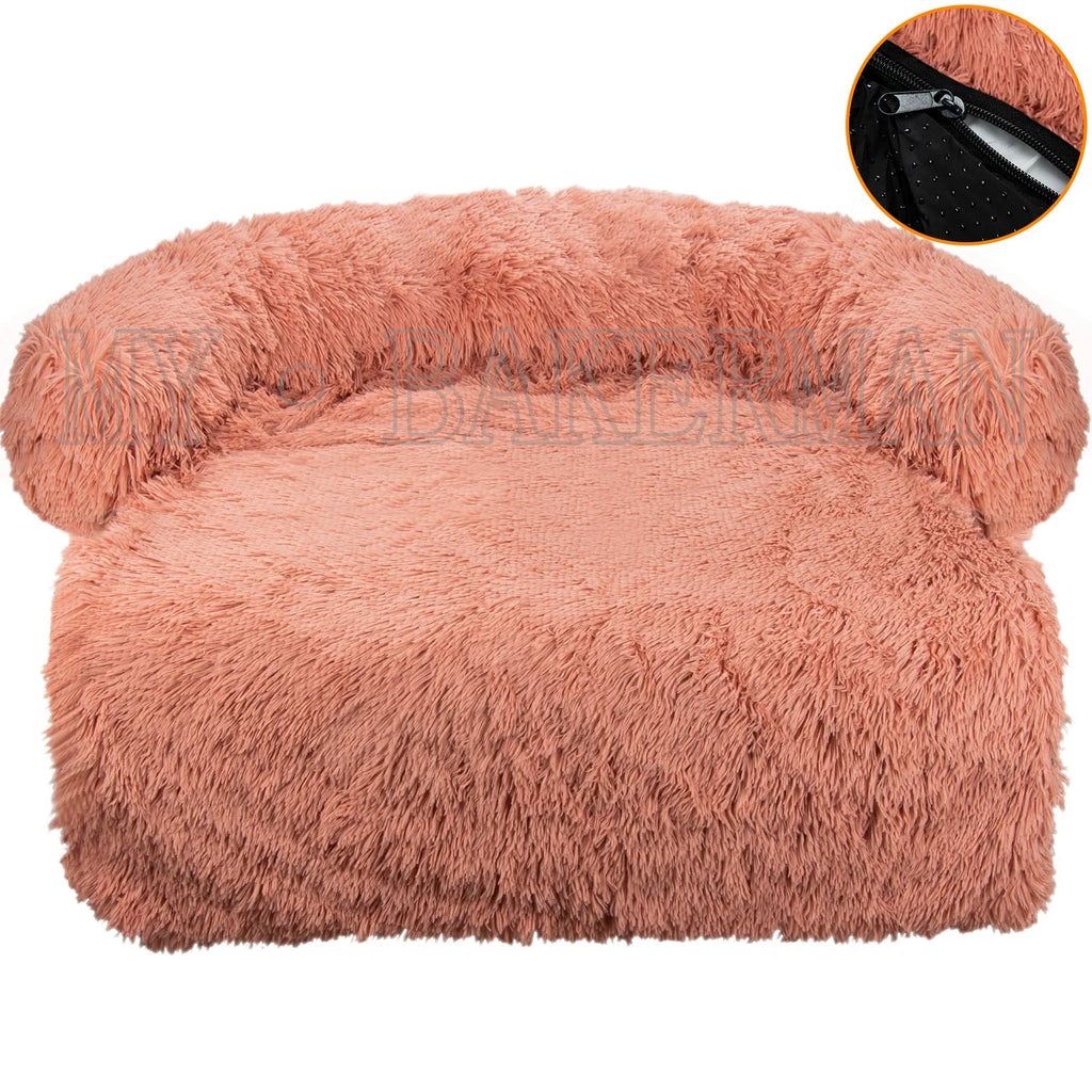 Cama Sofá para Mascotas Lavable con Nido Cálido