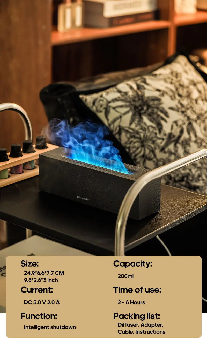 Mini humidificador de aire de 150ML, difusor de aroma eléctrico USB, purificador de aceites esenciales, generador de niebla de aromaterapia, luces para coche, hogar y dormitorio