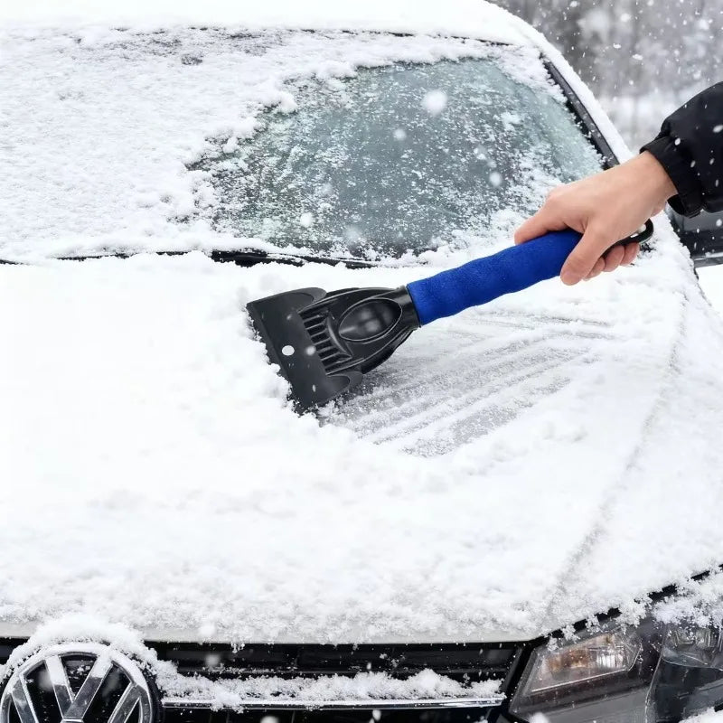 Rascador de hielo para coche, pala para nieve, parabrisas, descongelación automática, herramienta de limpieza para quitar la nieve en invierno, accesorios para coche, pala para quitar la nieve