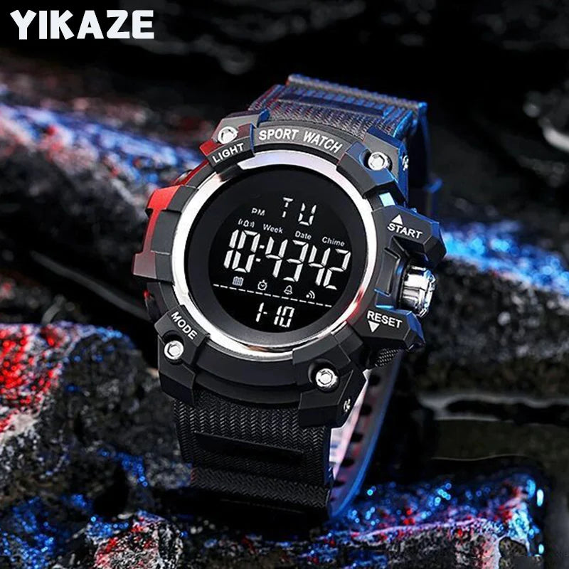 Reloj Deportivo YIKAZE 50MM Digital LED Militar