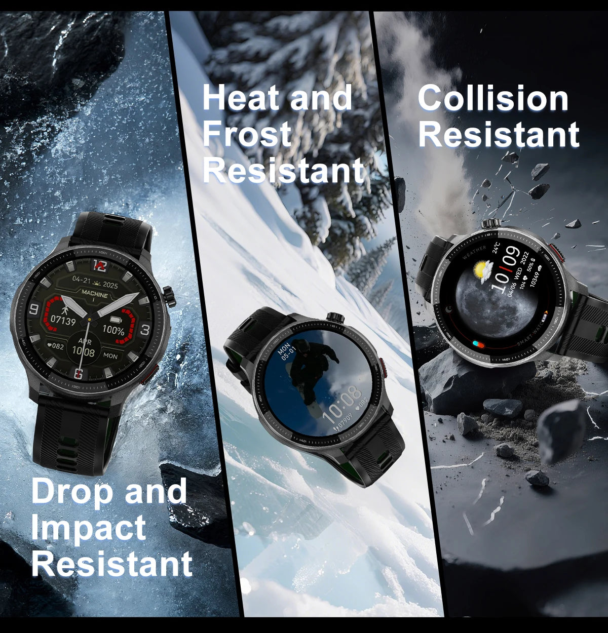Reloj Inteligente 2026 con Mapa Sin Conexión, GPS Integrado, Posicionamiento Preciso, 4GB de Memoria, Brújula, Natación, Llamadas Bluetooth, Deportivo Militar para Hombre