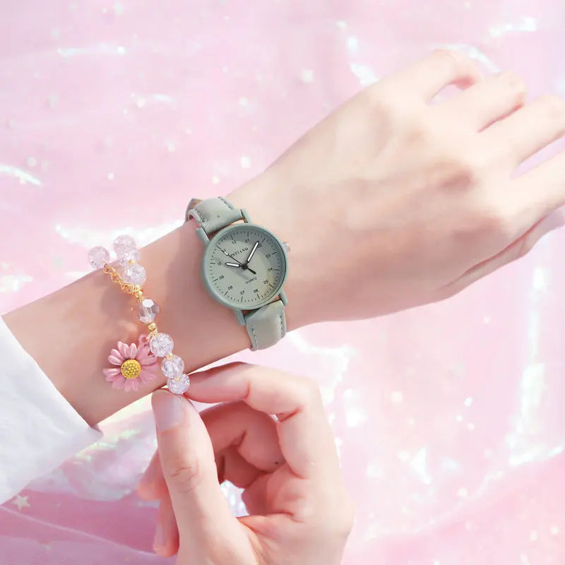YIKAZE Reloj de Cuarzo Retro para Mujer