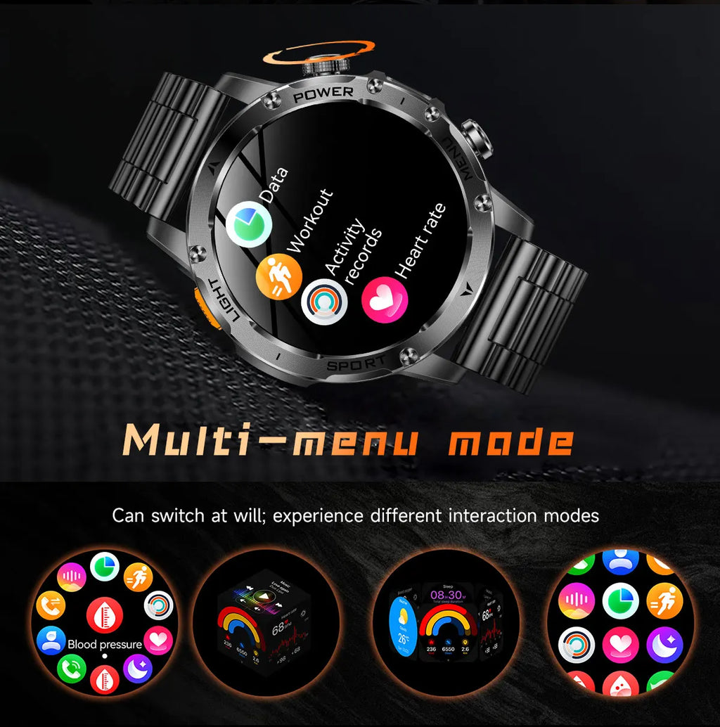 Reloj Inteligente T-REX3 con GPS y Batería 1000mAh