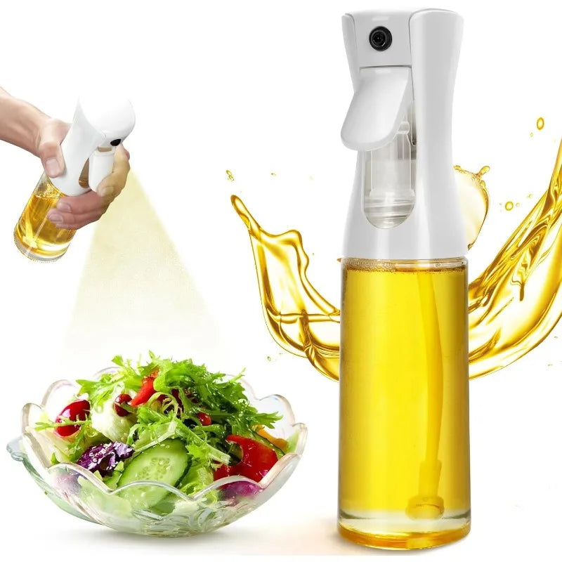 Pulverizador de aceite, botella pulverizadora de aceite de oliva de 200ml/300ml para freidora de aire de cocina, dispensador de aceite, pulverizador de cocina para aceite, vinagre