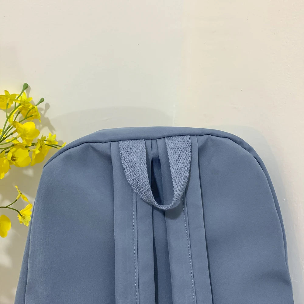 Mochilas simples para estudiantes universitarios, estudiantes de secundaria, estudiantes de secundaria, mochilas casuales, mochilas