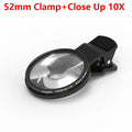 Lente Macro 10X para iPhone y Móvil, Filtro Primer Plano con Clip