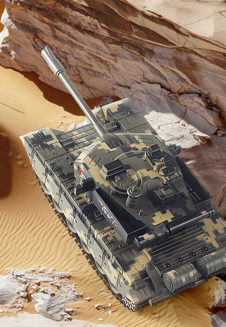 Tanque Teledirigido RC con Orugas 2.4G para Niños