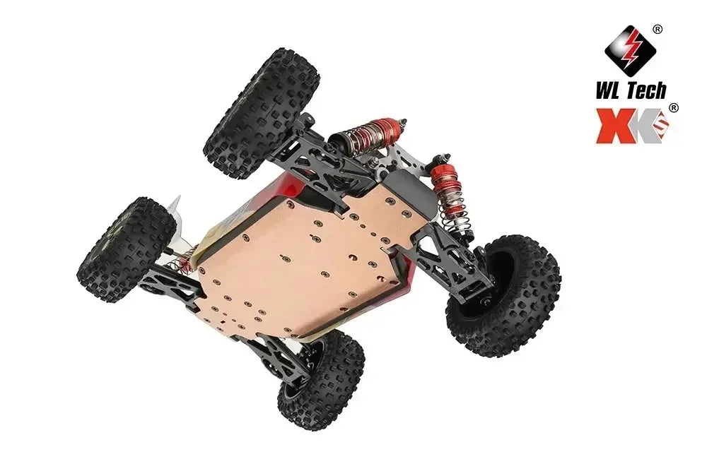 Coche Teledirigido WLtoys Todoterreno 4WD 2.4G hasta 75 km/h