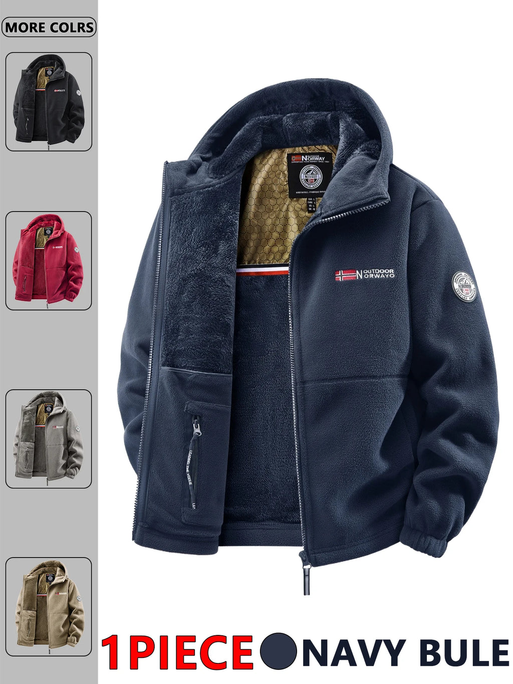Chaqueta con capucha para exteriores de otoño e invierno para hombre, adecuada para uso diario en casa, para viajes, fiestas, desplazamientos, moda al aire libre versátil, mejora el temperamento, ropa de calle, ropa de viaj