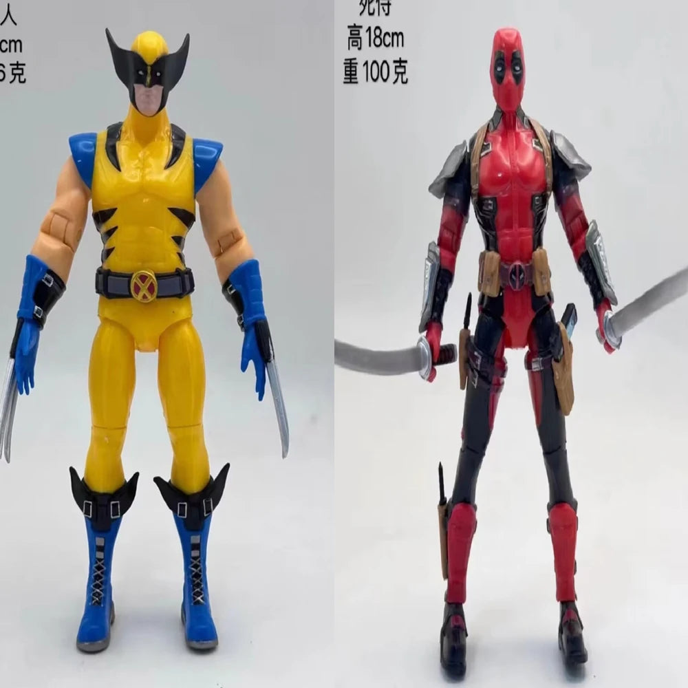 Venta barata x-men Deadpool & Wolverine figura de PVC juguete de modelos coleccionables 18cm
