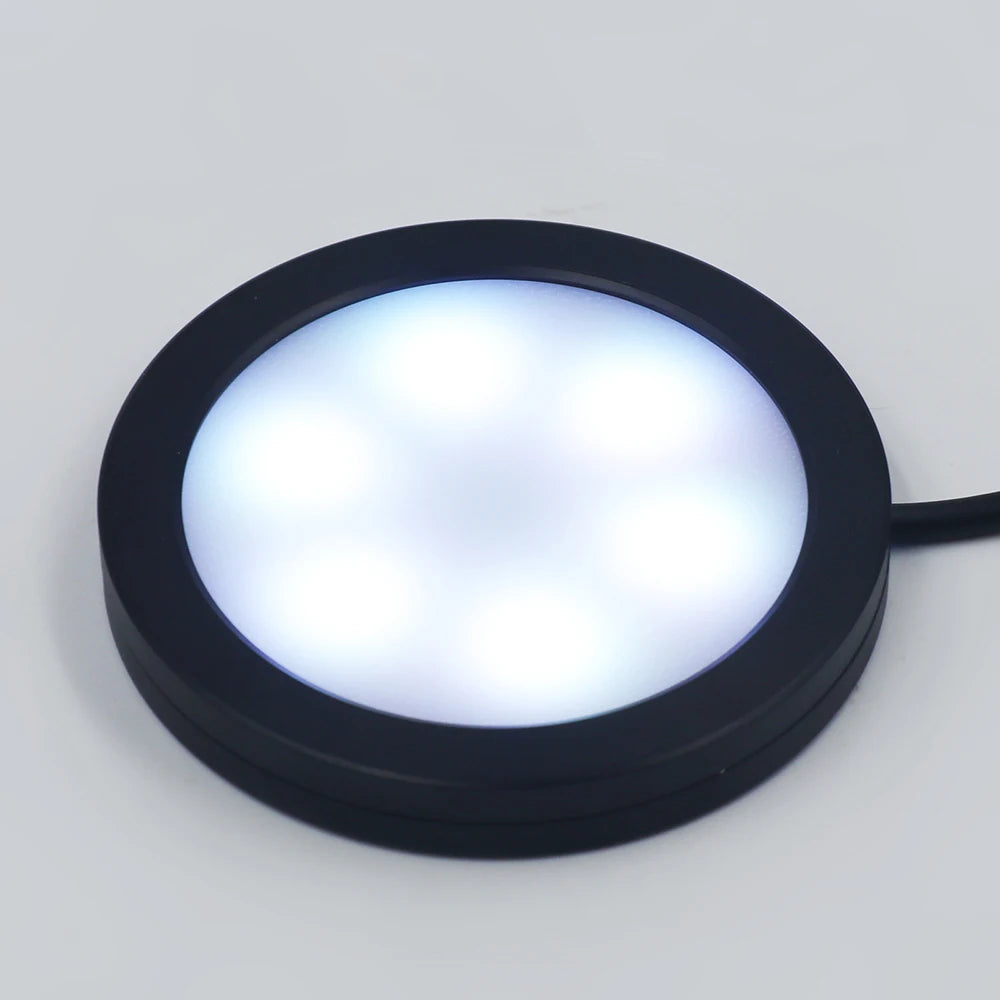 Luz RGB remota de 24 teclas para debajo de gabinete, interruptor USB de 5V, Kit de 1 2 4 6 luces, lámpara delgada para vitrina de cocina, acento de escritorio para Bar en casa