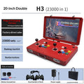 Máquina de Juegos Portátil de 20 Pulgadas, Plegable, con Doble Joystick, Sistema Dual, Máquina Integrada de Arcade para el Hogar, Pandora Moonlight Box