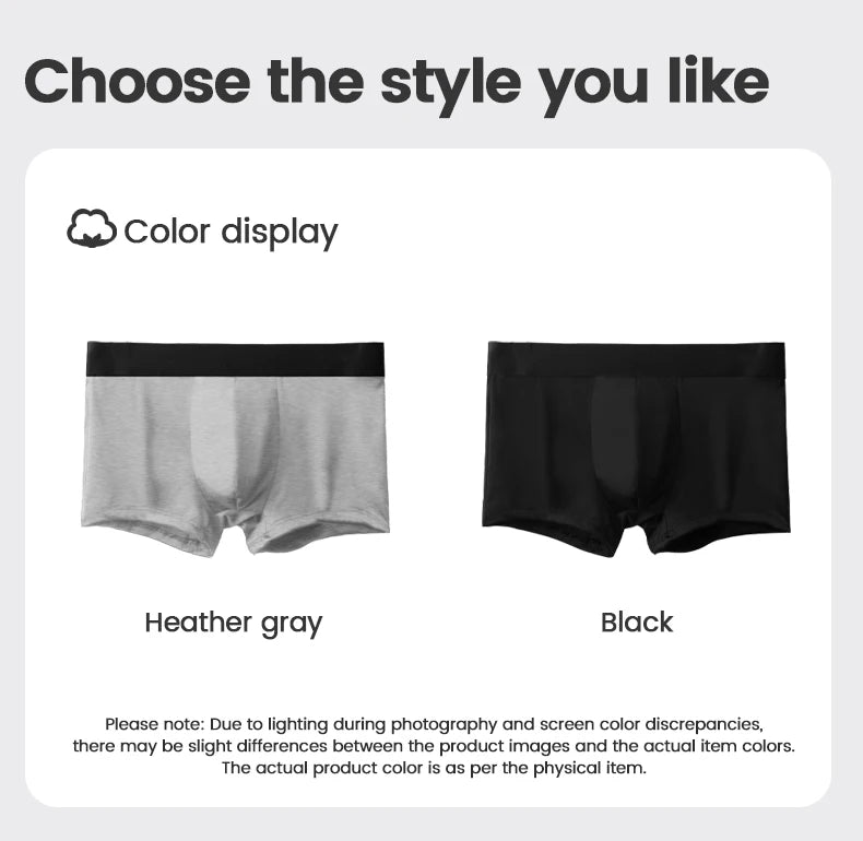 Ropa interior para hombres al por mayor Europa y Estados Unidos boxeadores transfronterizos de seda de hielo boxeadores de tamaño inglés pantalones cortos de gran tamaño