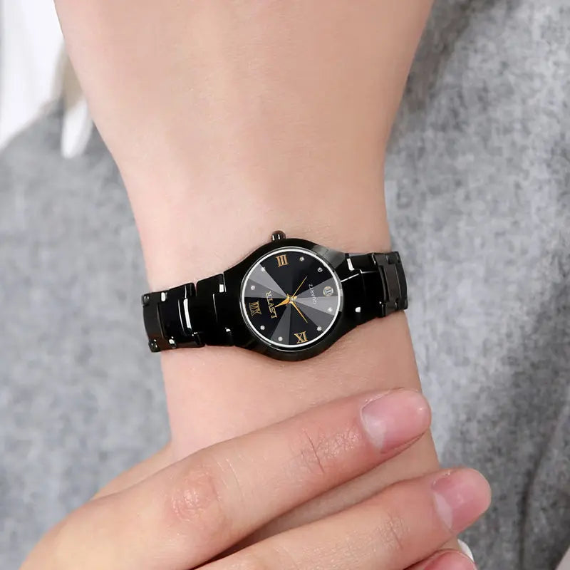 Reloj de Pareja YIKAZE Acero Inoxidable Resistente Agua