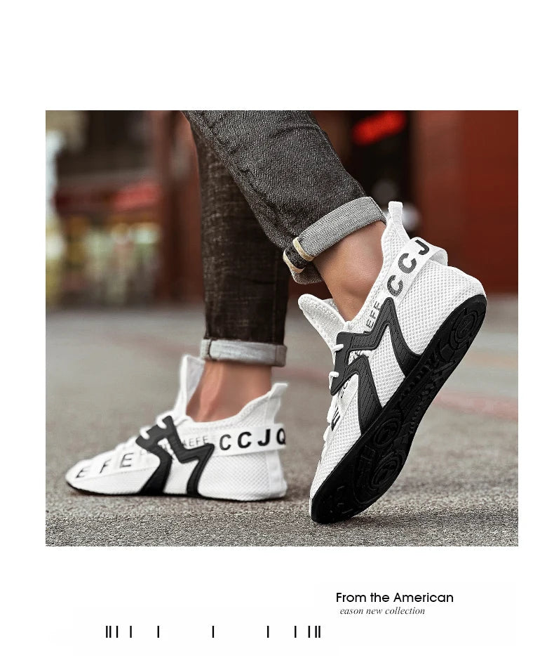 YRZL Mocasines Zapatos Hombres Casual Malla Transpirable Antideslizante Al Aire Libre Cómodo Interior Zapatos de Gimnasio Zapatos de Gran Tamaño para Hombres