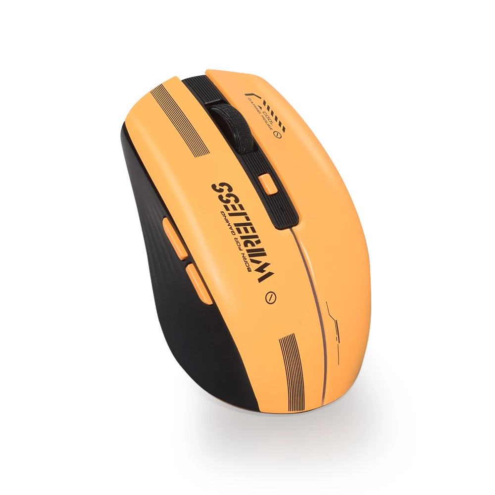 Ratón ergonómico recargable para juegos LT-T19, USB 2,4G, luz RGB inalámbrica, ordenadores de escritorio, portátiles y portátiles