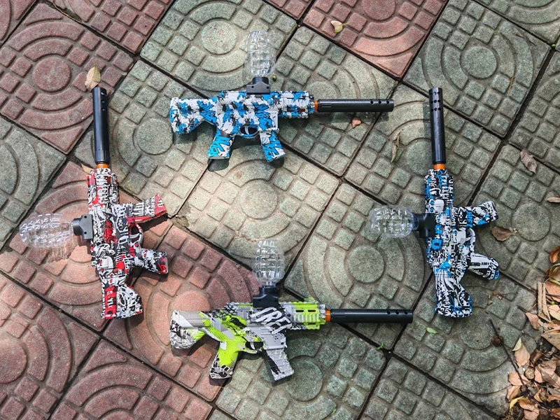 Pistola Eléctrica M416 Recargable para Fiestas al Aire Libre