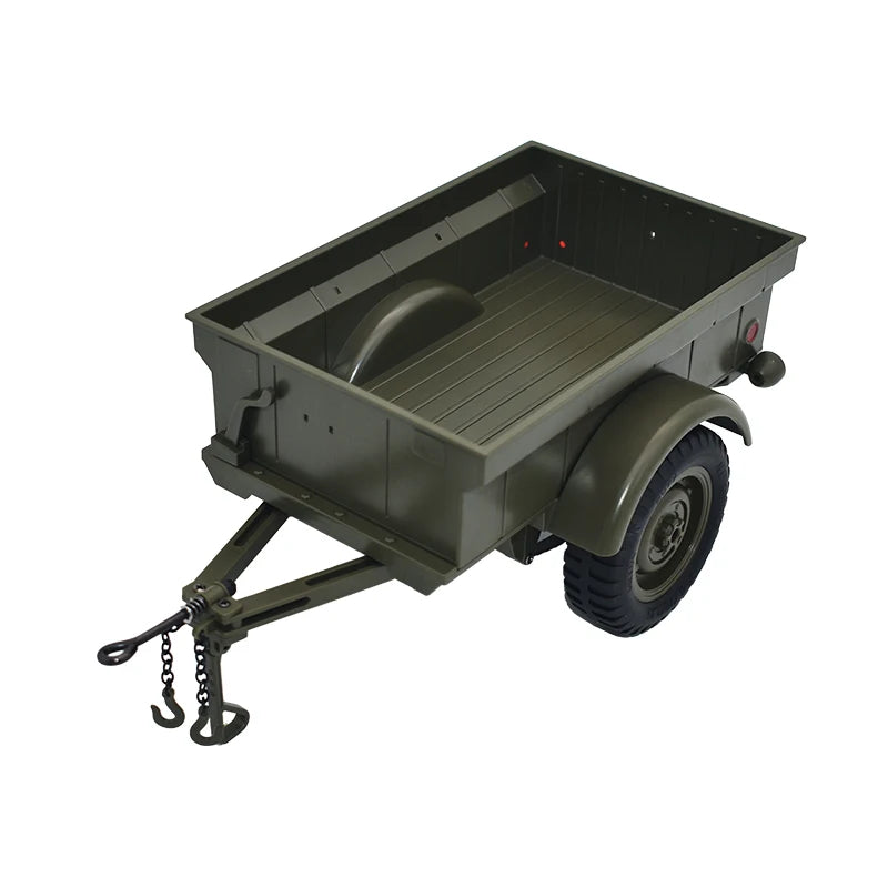 Coche RC Jeep Willys 1941, 2.4G 4WD, Crawler Militar Todoterreno