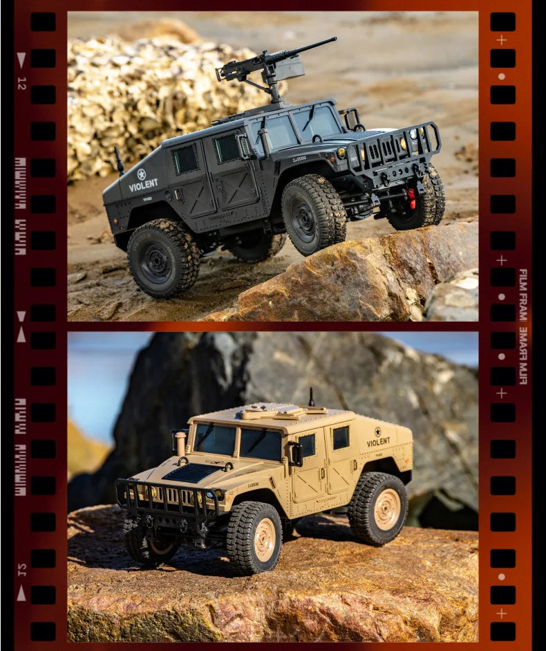 Auto RC JJRC C8835 Hummer 4x4 Todoterreno Control Remoto 2.4G