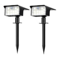 Focos Solares LED con Sensor de Movimiento para Exterior