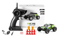 Mini coche RC 1:32, 20 km/h, alta velocidad, 2,4 Ghz, todoterreno, juguete de carreras y deriva, oruga de Control remoto para interiores/exteriores para niños