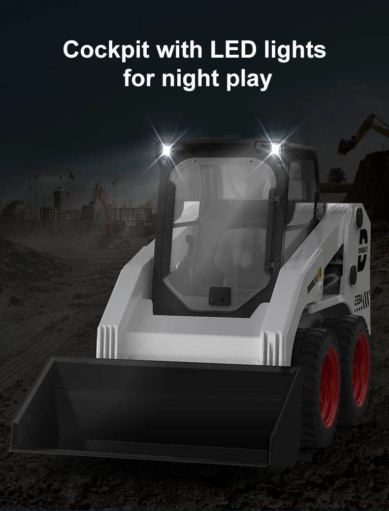 Excavadora RC 1:14 Doble E594 Control Remoto 360° con LED