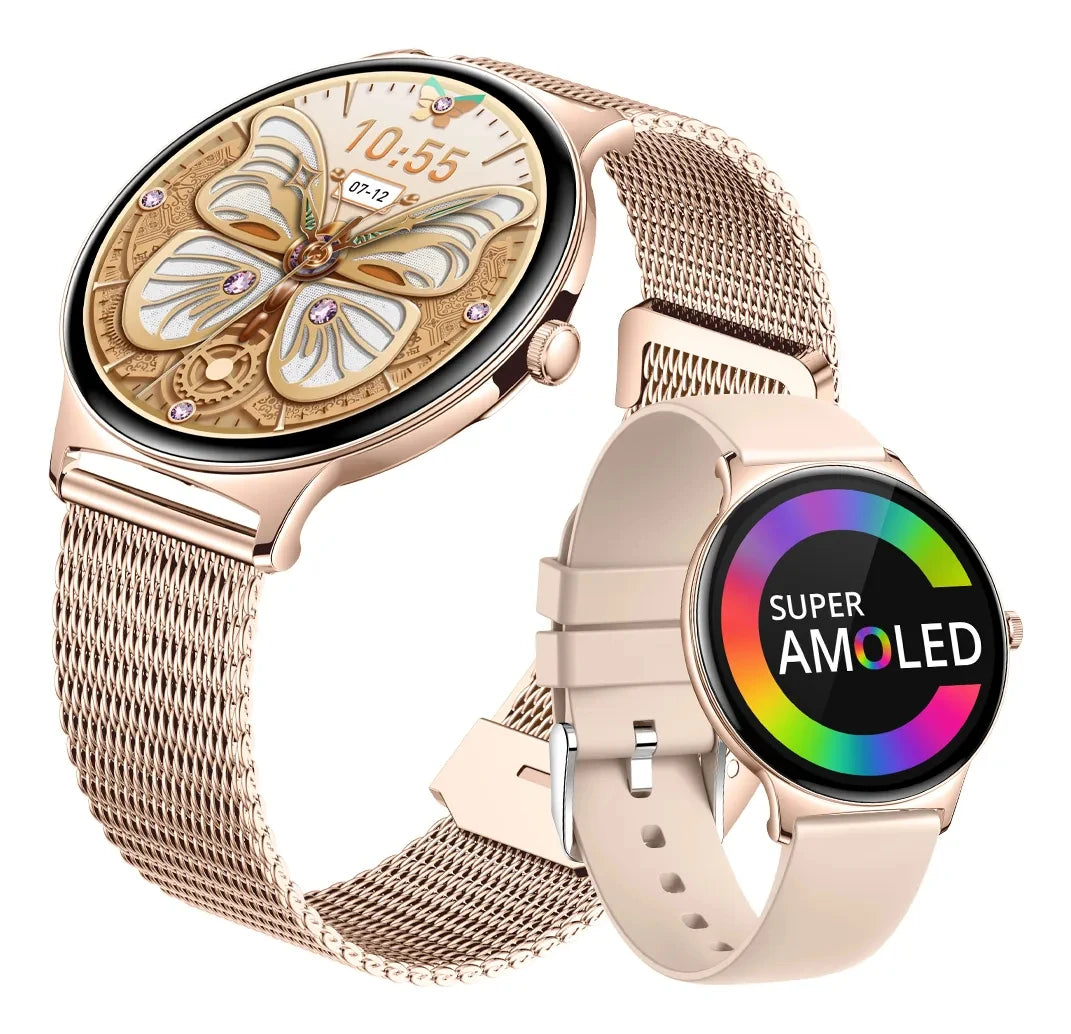 Reloj Inteligente LIGE AMOLED con Monitor Menstrual
