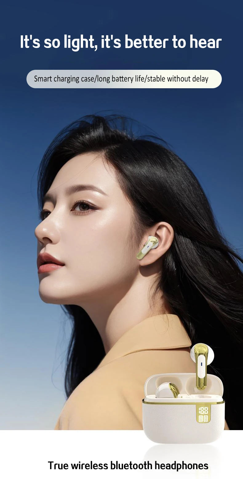 Auriculares Bluetooth TWS Inalámbricos con Reducción de Ruido ENC