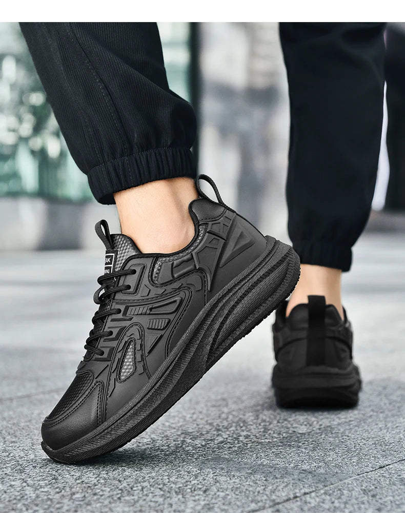 Zapatos de Chef de Hotel para las cuatro estaciones, transpirables, ligeros, antideslizantes, impermeables, a prueba de aceite, zapatos de trabajo de cocina, calzado deportivo informal para exteriores para hombre