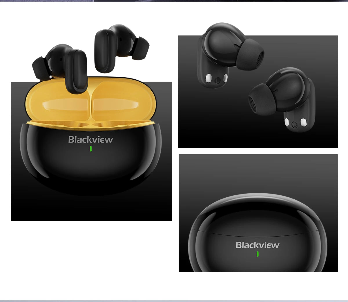 Blackview AirBuds 30 Auriculares TWS Bluetooth 5.3 ANC