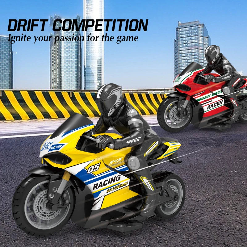 Moto RC 1:10 2.4G 4 Canales Alta Velocidad Control Remoto