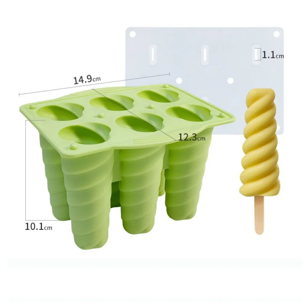Molde de Silicona para Helados y Paletas de Hielo Caseros