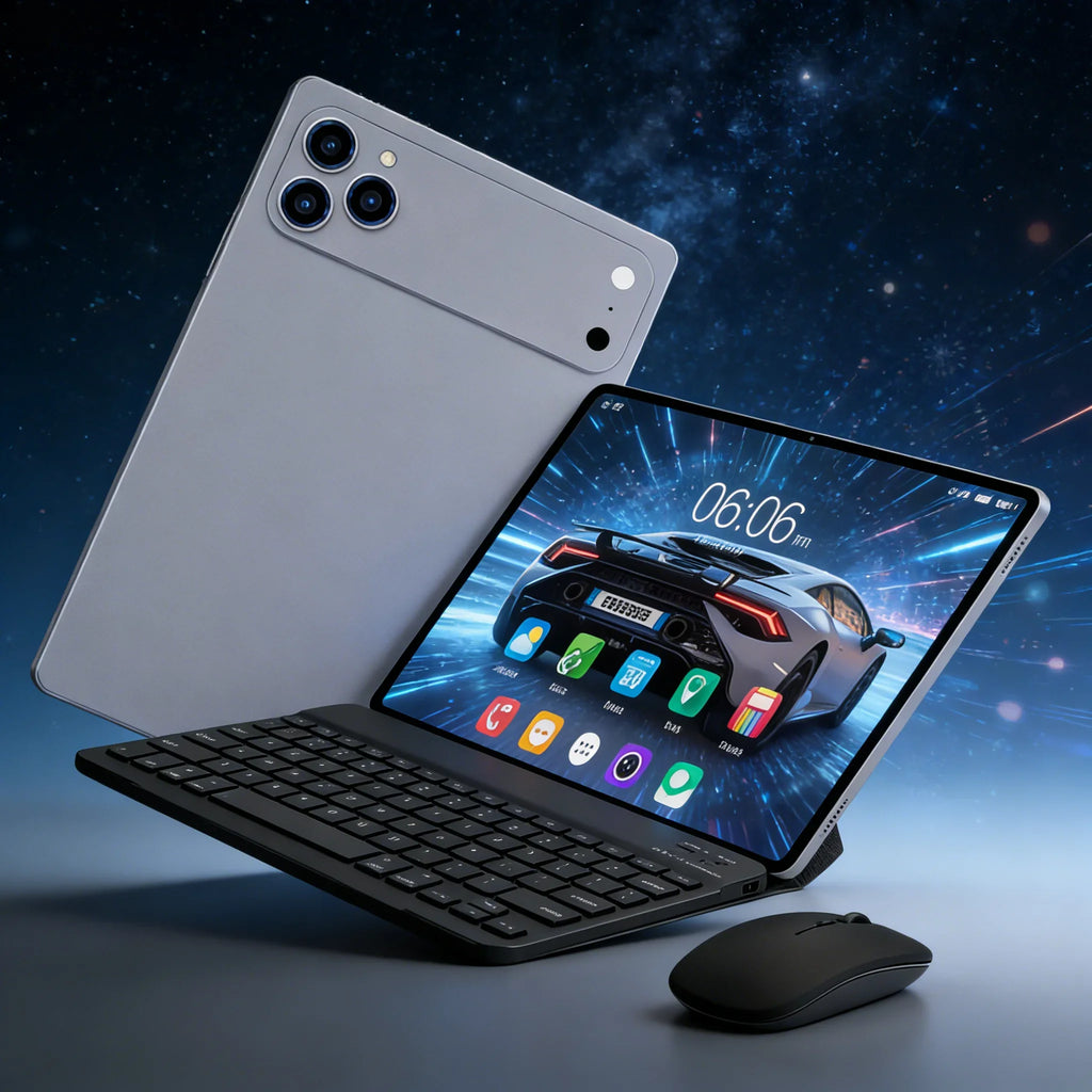 Nueva Tablet A17 Pro Max Pad 8+256GB, Pantalla Full HD de 10.1 Pulgadas, Android 13, Cámara Dual, GPS, Larga Duración de Batería