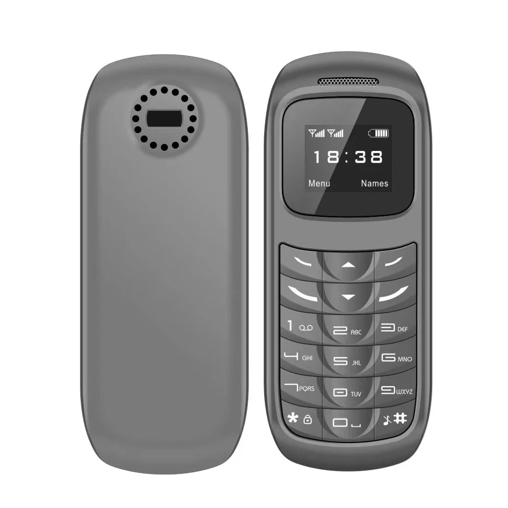 SERVO BM70 Mini teléfono móvil 2SIM en espera Bluetooth marcador grabación de llamadas voz mágica reproductor de MP3 lista negra pequeño teléfono móvil barato
