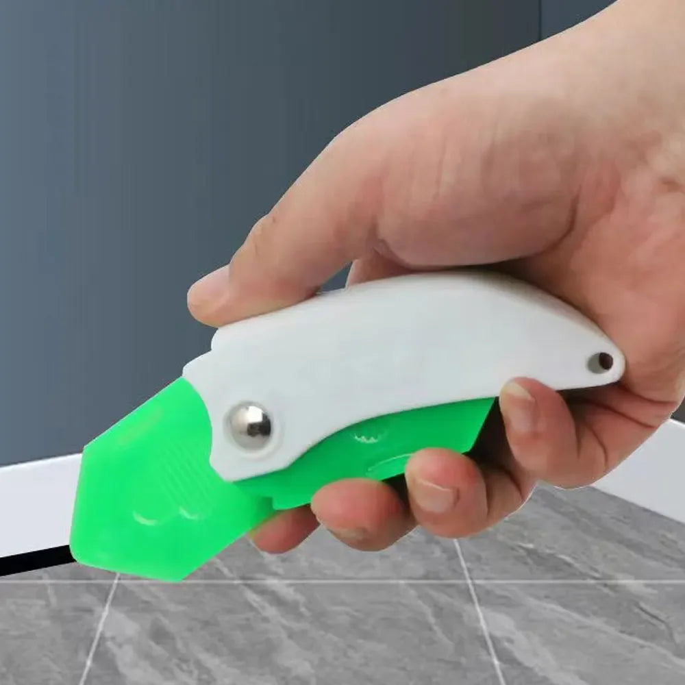 Herramienta de costura de silicona 9 en 1, kit de herramientas de calafateo de silicona mejorado