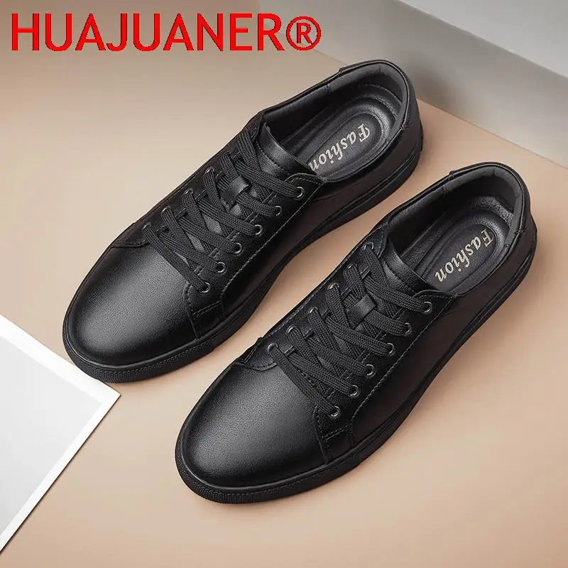 Zapatos Casuales de Cuero Genuino para Hombre | Planos Artesanales
