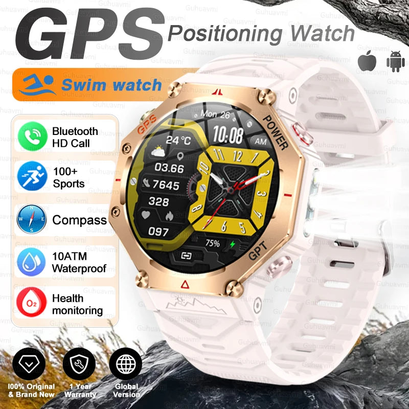 T-Rex 3 Ultra Reloj Inteligente Militar 10ATM