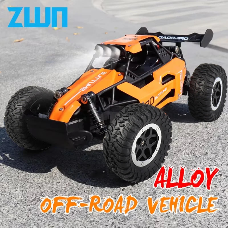 Coche RC ZWN Aleación Todoterreno 1:20 con Luz LED Control Remoto