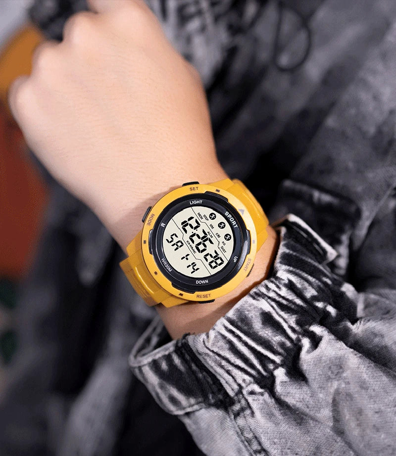 Reloj Digital Deportivo LED Multifunción Hombre