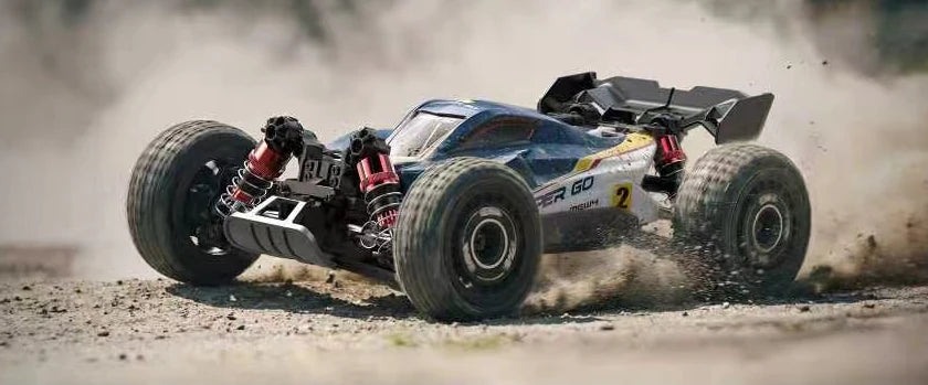 Coche RC 1/16 4WD sin Escobillas, 60 KM/H, Control Remoto 2.4G
