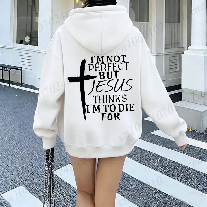 Sudadera con capucha casual KUCLUT con estampado gráfico unisex