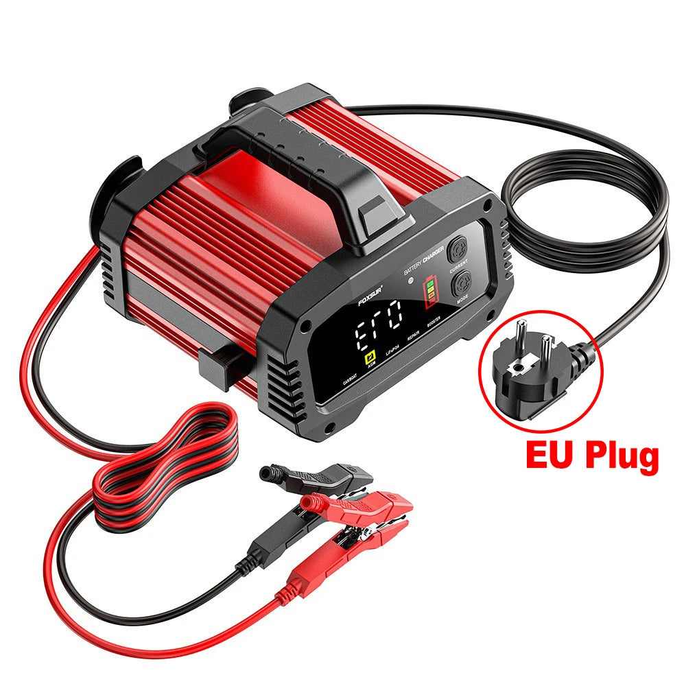 Cargador de Batería Inteligente 25A/15A | 12V-24V | GEL AGM LiFePo4